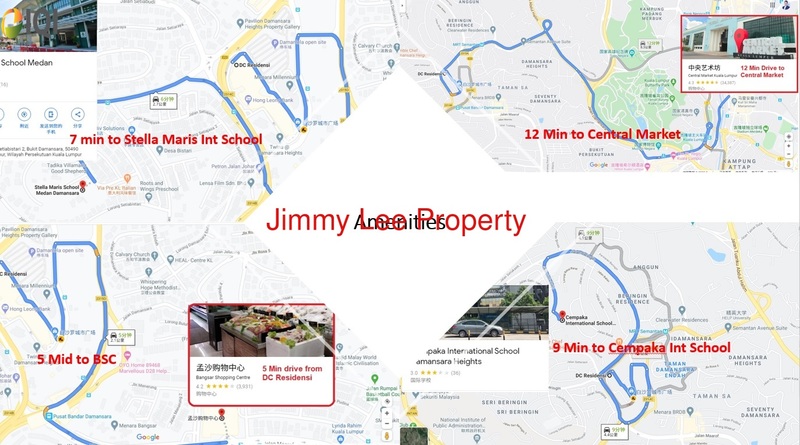 Twins Damansara 1+1 Bedroom 808sf