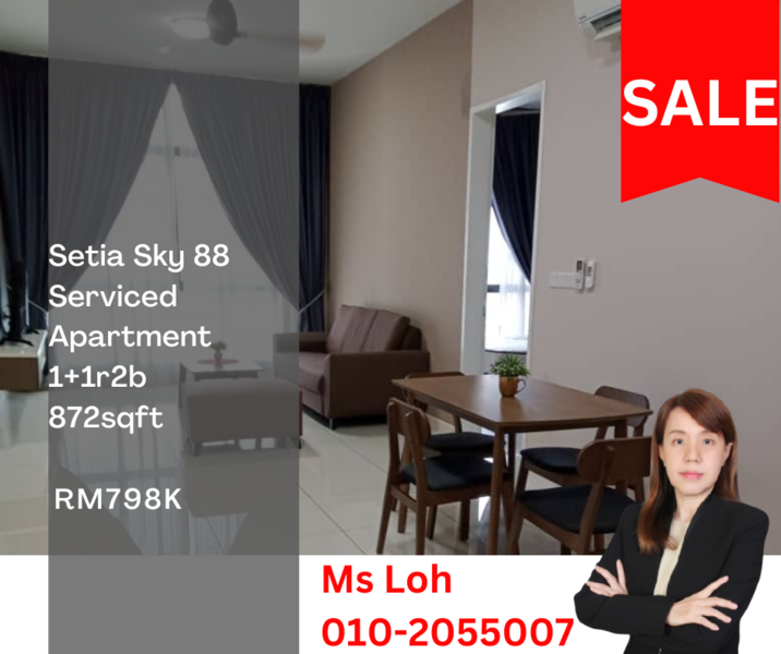 Setia Sky 88 Serviced Apartment for Sale