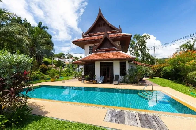 Private Thai-Style Pool Villa in Layan, Phuket photo